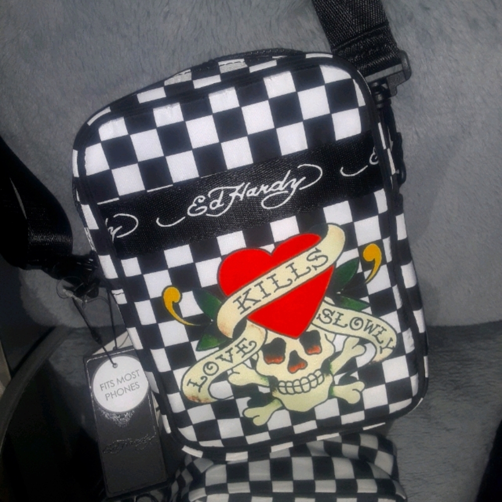 Ed Hardy Mini Crossbody Bag